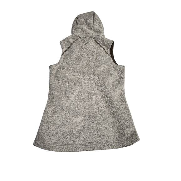 Kuhl Flight Fleece Vest Women’s Small Hooded Sherpa Zip Up Jacket Vest - Picture 2 of 6